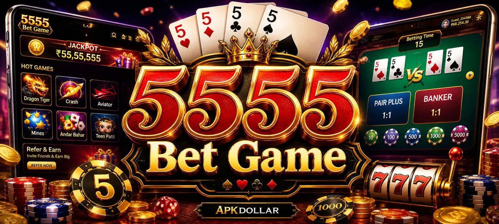 5555 Bet Game Login